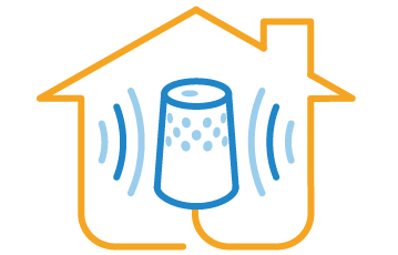 Smart hubs act as the brain of the smart home.